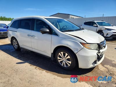 Czwarte zdjęcie samochodu z boku: 2016 HONDA ODYSSEY EXL VIN:5FNRL5H66GB137279 - miniatura