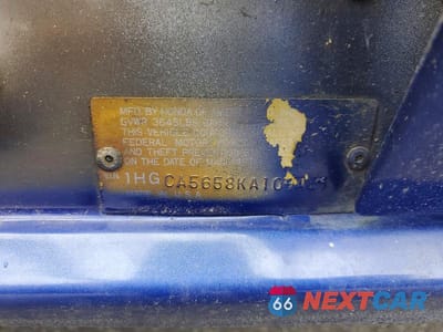 Zdjęcie 12 z 12 samochodu: 1989 HONDA ACCORD SEI VIN:1HGCA5658KA109461 - miniatura