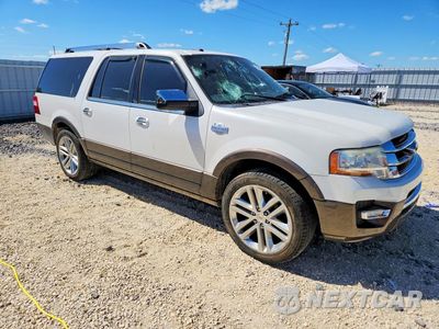 Czwarte zdjęcie samochodu z boku: 2016 FORD EXPEDITION EL XLT VIN:1FMJK1JT9GEF20669 - miniatura