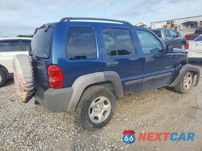 Trzecie zdjęcie samochodu z tyłu: 2004 JEEP LIBERTY SPORT VIN:1J4GL48K24W192747 - miniatura
