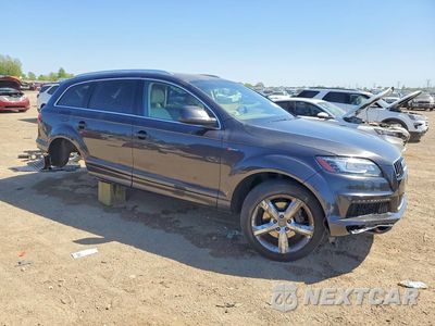 Czwarte zdjęcie samochodu z boku: 2015 AUDI Q7 PRESTIGE VIN:WA1DGAFE1FD018654 - miniatura