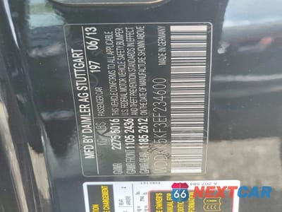 Zdjęcie 12 z 12 samochodu: 2014 MERCEDES-BENZ E 350 VIN:WDDKK5KF3EF234600 - miniatura