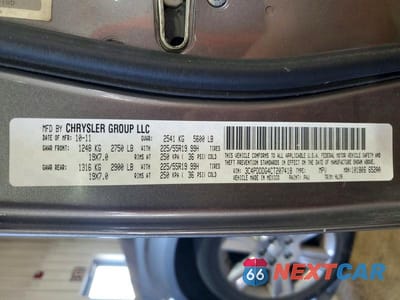 Zdjęcie 13 z 13 samochodu: 2012 DODGE JOURNEY CREW VIN:3C4PDDDG4CT207418 - miniatura