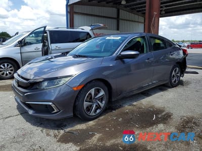 2019 HONDA CIVIC LX 19XFC2F65KE008212 - główne zdjęcie licytacji z USA - miniatura