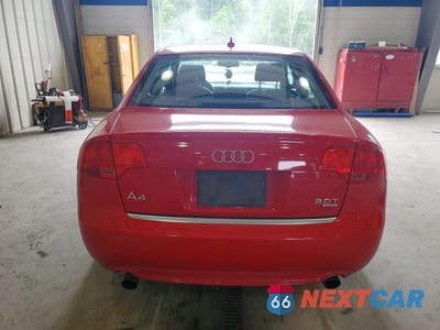 Zdjęcie 6 z 12 samochodu: 2007 AUDI A4 S-LINE 2.0T QUATTRO TURBO VIN:WAUEF98E47A116425 - miniatura