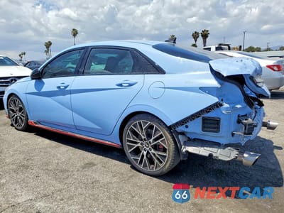 Drugie zdjęcie samochodu z przodu: 2022 HYUNDAI ELANTRA N BASE VIN:KMHLW4AK0NU008839 - miniatura
