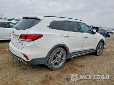Trzecie zdjęcie samochodu z tyłu: 2018 HYUNDAI SANTA FE LIMITED ULTIMATE VIN:KM8SR4HF3JU290884 - miniatura