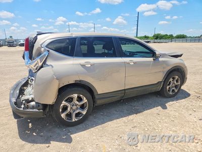 Trzecie zdjęcie samochodu z tyłu: 2018 HONDA CR-V EX VIN:5J6RW2H58JL009699 - miniatura