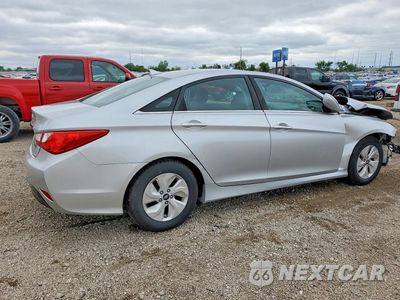 Trzecie zdjęcie samochodu z tyłu: 2014 HYUNDAI SONATA GLS VIN:5NPEB4AC6EH813899 - miniatura
