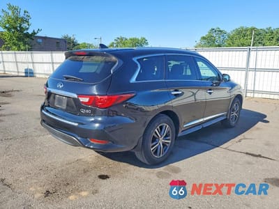 Trzecie zdjęcie samochodu z tyłu: 2017 INFINITI QX60 BASE VIN:5N1DL0MM0HC542856 - miniatura