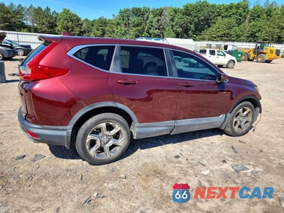 Trzecie zdjęcie samochodu z tyłu: 2019 HONDA CR-V EX VIN:2HKRW1H58KH507956 - miniatura