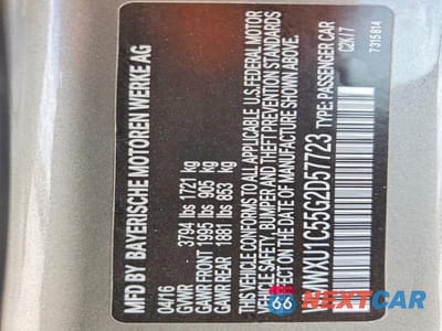 Zdjęcie 12 z 12 samochodu: 2016 MINI COOPER VIN:WMWXU1C55G2D57723 - miniatura