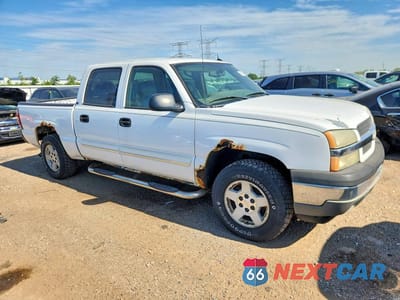 Czwarte zdjęcie samochodu z boku: 2005 CHEVROLET SILVERADO K1500 VIN:2GCEK13T651134731 - miniatura