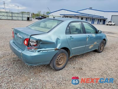Trzecie zdjęcie samochodu z tyłu: 2006 TOYOTA COROLLA LE VIN:2T1BR32E36C578407 - miniatura