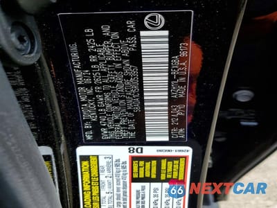 Zdjęcie 12 z 12 samochodu: 2024 LEXUS ES 300H BASE VIN:58ADA1C15RU053957 - miniatura