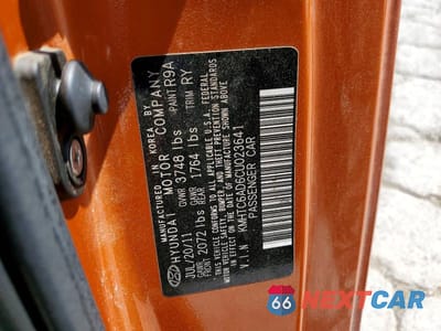 Zdjęcie 12 z 12 samochodu: 2012 HYUNDAI VELOSTER BASE VIN:KMHTC6AD6CU023641 - miniatura