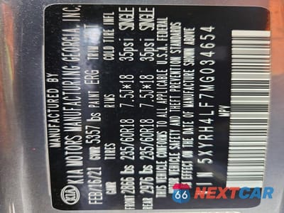 Zdjęcie 13 z 13 samochodu: 2021 KIA SORENTO EX VIN:5XYRH4LF7MG034654 - miniatura