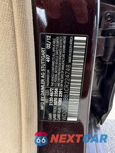 Zdjęcie 11 z 11 samochodu: 2012 MERCEDES-BENZ C 300 4MATIC VIN:WDDGF8BB1CR224748 - miniatura