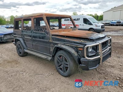 Czwarte zdjęcie samochodu z boku: 2018 MERCEDES-BENZ G 63 AMG VIN:WDCYC7DH9JX294083 - miniatura