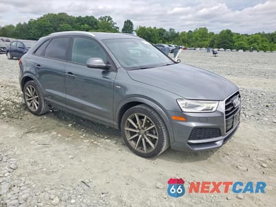 Czwarte zdjęcie samochodu z boku: 2018 AUDI Q3 PREMIUM VIN:WA1ECCFS9JR025249 - miniatura