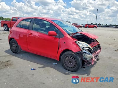 Czwarte zdjęcie samochodu z boku: 2007 TOYOTA YARIS BASE VIN:JTDJT923975055650 - miniatura
