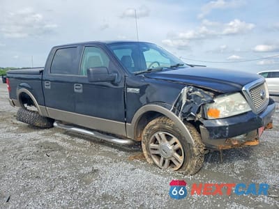 Czwarte zdjęcie samochodu z boku: 2005 FORD F150 SUPERCREW VIN:1FTPW14515FB05966 - miniatura