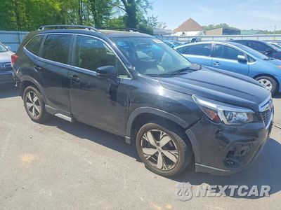 Czwarte zdjęcie samochodu z boku: 2020 SUBARU FORESTER TOURING VIN:JF2SKAXC5LH504155 - miniatura
