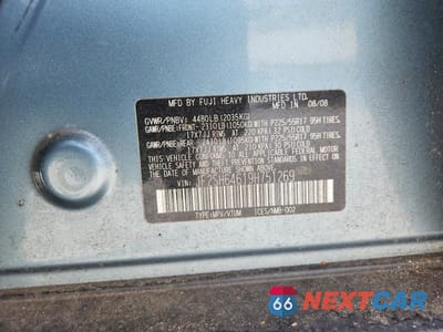 Zdjęcie 13 z 13 samochodu: 2009 SUBARU FORESTER 2.5X LIMITED VIN:JF2SH64619H751269 - miniatura