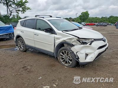 Czwarte zdjęcie samochodu z boku: 2016 TOYOTA RAV4 HYBRID LIMITED VIN:JTMDJREV0GD035311 - miniatura