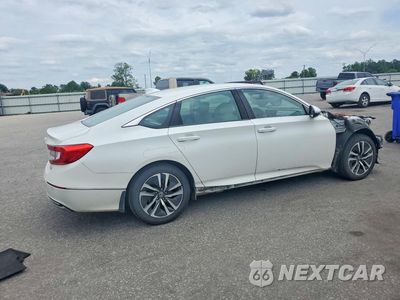 Trzecie zdjęcie samochodu z tyłu: 2021 HONDA ACCORD HYBRID EXL VIN:1HGCV3F54MA001088 - miniatura