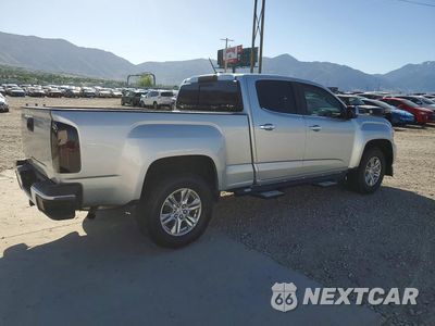 Trzecie zdjęcie samochodu z tyłu: 2016 GMC CANYON SLT VIN:1GTG6DE37G1145225 - miniatura