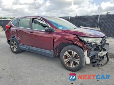 Czwarte zdjęcie samochodu z boku: 2019 HONDA CR-V LX VIN:2HKRW5H3XKH414331 - miniatura