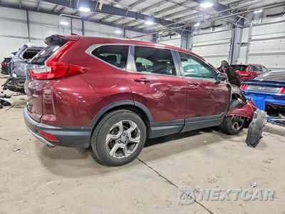 Trzecie zdjęcie samochodu z tyłu: 2017 HONDA CR-V EX VIN:2HKRW2H55HH639720 - miniatura