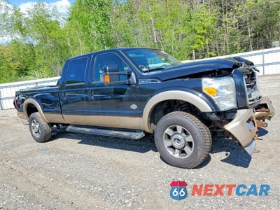 Czwarte zdjęcie samochodu z boku: 2012 FORD F350 SUPER DUTY VIN:1FT8W3BT8CEC20648 - miniatura