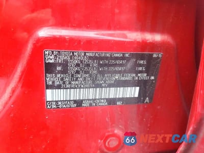 Zdjęcie 13 z 13 samochodu: 2015 TOYOTA RAV4 XLE VIN:2T3RFREV1FW348764 - miniatura
