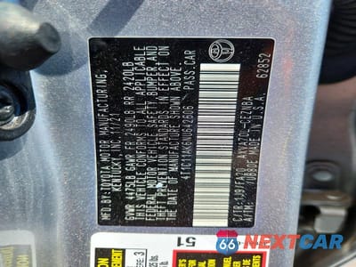 Zdjęcie 12 z 12 samochodu: 2022 TOYOTA CAMRY LE VIN:4T1C11AK6NU642606 - miniatura