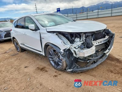 Czwarte zdjęcie samochodu z boku: 2021 ACURA RDX A-SPEC VIN:5J8TC1H66ML022528 - miniatura