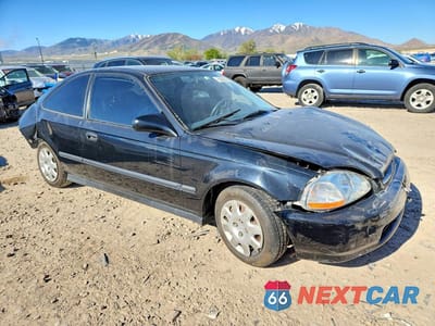 Czwarte zdjęcie samochodu z boku: 1998 HONDA CIVIC DX VIN:1HGEJ6223WL041350 - miniatura