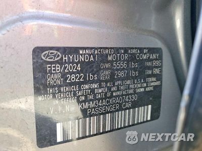 Zdjęcie 12 z 12 samochodu: 2024 HYUNDAI IONIQ 6 SEL VIN:KMHM34ACXRA074330 - miniatura