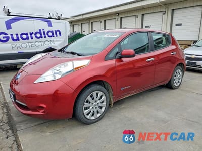 2015 NISSAN LEAF S 1N4AZ0CP5FC315781 - główne zdjęcie licytacji z USA - miniatura