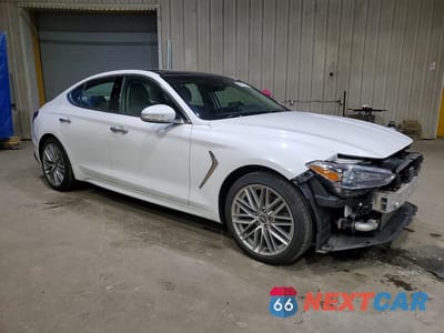 Czwarte zdjęcie samochodu z boku: 2020 GENESIS G70 ELITE VIN:KMTG34LA2LU049202 - miniatura