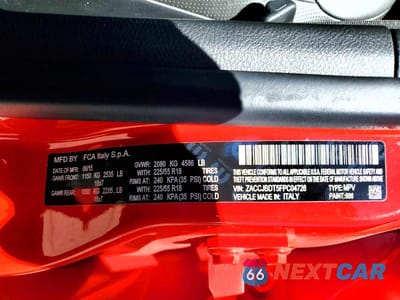Zdjęcie 13 z 13 samochodu: 2015 JEEP RENEGADE LIMITED VIN:ZACCJBDT5FPC04726 - miniatura