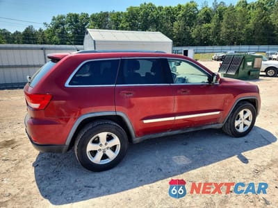 Trzecie zdjęcie samochodu z tyłu: 2012 JEEP GRAND CHEROKEE LAREDO VIN:1C4RJFAG7CC139838 - miniatura
