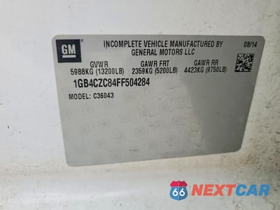 Zdjęcie 12 z 12 samochodu: 2015 CHEVROLET SILVERADO C3500 LT VIN:1GB4CZC84FF504284 - miniatura
