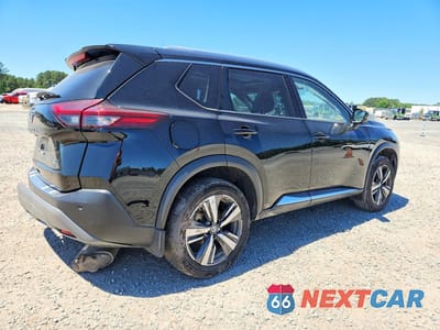 Trzecie zdjęcie samochodu z tyłu: 2021 NISSAN ROGUE SL VIN:JN8AT3CA1MW000582 - miniatura