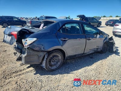 Trzecie zdjęcie samochodu z tyłu: 2018 TOYOTA COROLLA LE VIN:2T1BURHE5JC964537 - miniatura