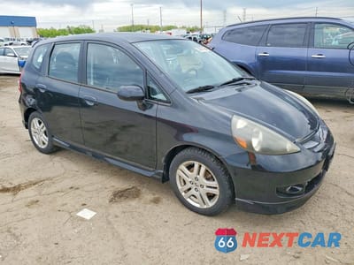 Czwarte zdjęcie samochodu z boku: 2007 HONDA FIT S VIN:JHMGD38687S016487 - miniatura