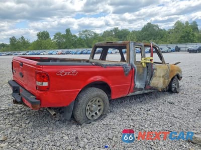 Trzecie zdjęcie samochodu z tyłu: 2010 FORD RANGER SUPER CAB VIN:1FTLR4FE5APA50091 - miniatura