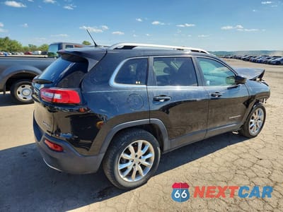 Trzecie zdjęcie samochodu z tyłu: 2014 JEEP CHEROKEE LIMITED VIN:1C4PJLDB5EW144351 - miniatura