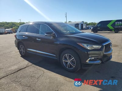 Czwarte zdjęcie samochodu z boku: 2017 INFINITI QX60 BASE VIN:5N1DL0MM0HC542856 - miniatura